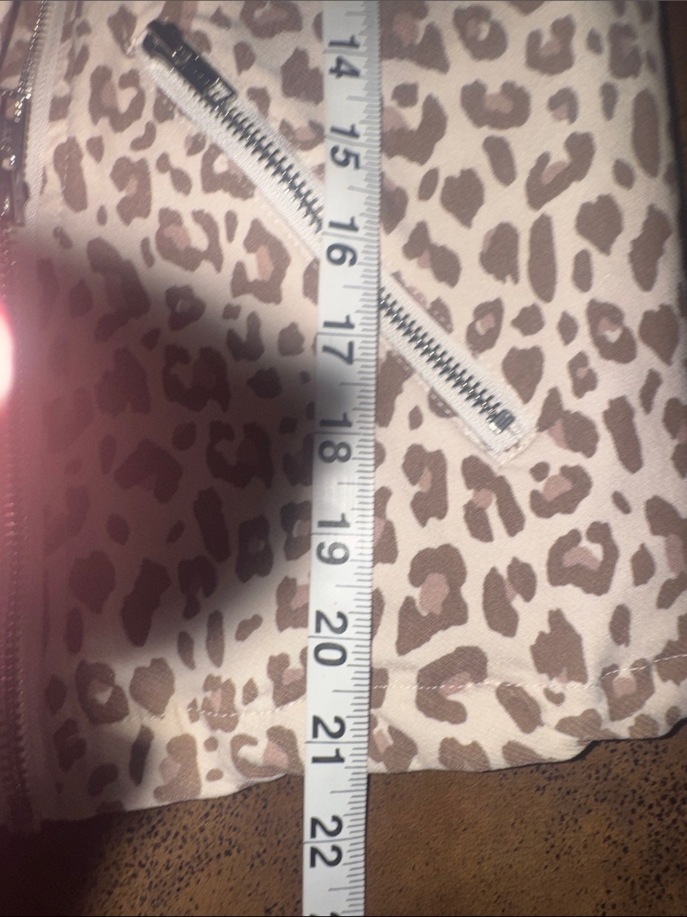 Leopard Print Zip-Front Jacket - Picture 11 of 16
